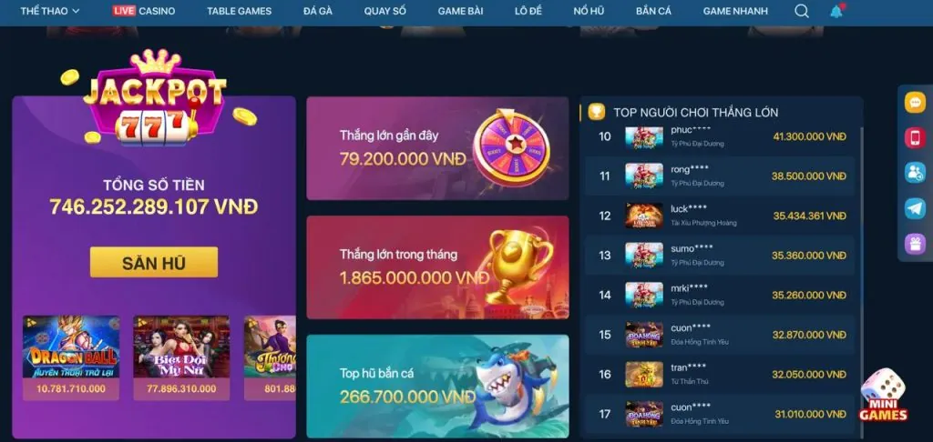 Màn hình chơi game bắn cá sôi động với nhiều loài cá và hiệu ứng đẹp mắt tại hay88